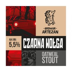 Artezan  Czarna Wołga  Oatmeal Stout - Browarium