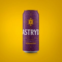 Thornbridge Astryd, Juicy Pale Ale 3.8% ABV 440ml can - Thornbridge Brewery