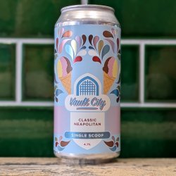 Vault City Brewing Classic Neapolitan Single Scoop Vault City Brewing Classic Neapolitan Single Scoop