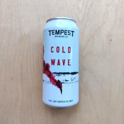 Tempest - Cold Wave 5% (440ml) - Beer Zoo