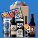 5 Bottle Alcohol Free Dark Beer, Chocolate Bar & Gift Box 