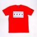Revolution Chicago Flag T-Shirt - Red 