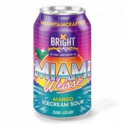Bright Brewery Miami Weisse Mango Ice Cream Sour