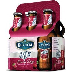 Bavaria fruity rosÃ© bouteille 0%vol pack 25cl (pack de 6) - Selfdrinks