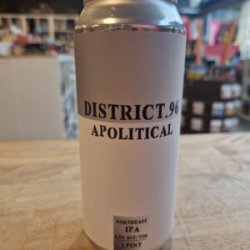 District 96  Apolitical - Het Biermeisje