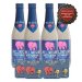 Pack 4 cervejas Delirium Nocturnum 330ml + 4 Porta Copo Delirium Grátis 