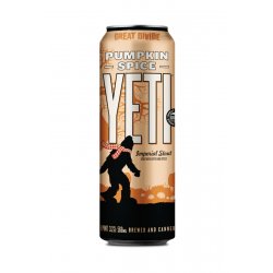 Great Divide Pumpkin Spice Yeti - Cervezas del Mundo