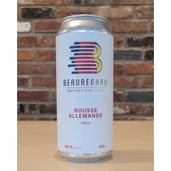 Beauregard, Brasserie et Distillerie. Rousse Allemande (Altbier) - Beau Dégât