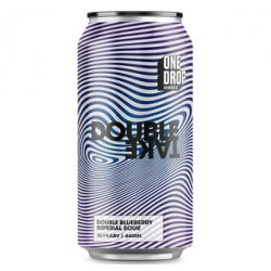 One Drop Brewing Blueberry Double Take Imperial Sour 440ml - The Beer Cellar