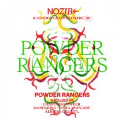 Nozib  Powder Rangers Thiolized IPA 14  0,5l c - Pivo a tak