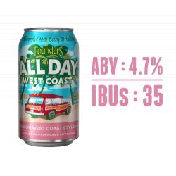 Founders Brewing Co. All Day West Coast