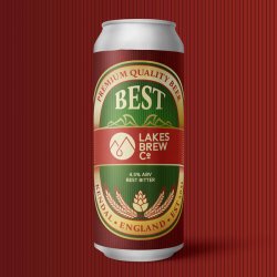 Lakes Brew Co - Best Bitter - 4.5% Best Bitter - 440ml Can - The Triangle