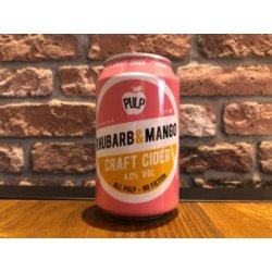 Rhubarb & Mango  Pulp - The Hoptimist