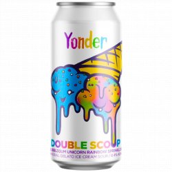 Yonder Brewing & Blending - Double Scoop Bubblegum Unicorn Rainbow Sprinkles - Left Field Beer