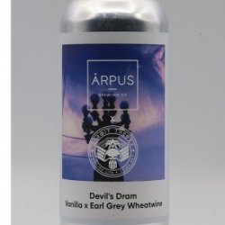 Ārpus x Adroit Theory Devil’s Dram Vanilla x Earl Grey Wheatwine, Ārpus Brewing Co. x Adroit Theory - Nisha Craft