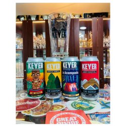 Cervezas KEYER PACK DE 4+ VASO KEYER - Cervezas del Mundo