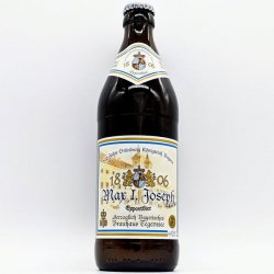 Tegernsee - Max I. Joseph Jubiläums Export - 5.2% ABV - 500ml Bottle - The Triangle