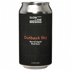 Slow Lane Brewing Outback Sky Barrel Aged Red Sour 375ml - The Beer Cellar