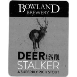 Bowland Brewery Deer Stalker (Cask) - Pivovar