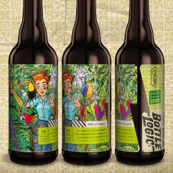 Bottle Logic x Green Cheek - Birds of Paradise (2022) Rum Barrel-Aged Fruit Sour - The Beer Barrel