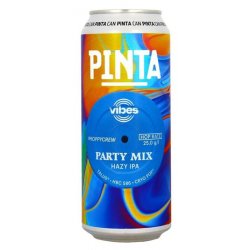 Pinta Vibes Beer  Party Mix 6.0% Vol. 12 x 50cl Dose Polen - Pepillo