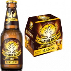 Grimbergen blonde 6,7% Vol. 6 x 25 cl EW Flasche Belgien - Pepillo