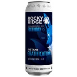 Rocky Ridge Instant Gratification Triple IPA 500mL ABV 10% - Hopshop