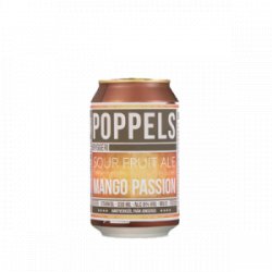 Poppels Sour Mango Passion 330ml can - Beer Head