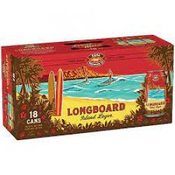 Kona Longboard Lager 18 pack12 oz cans - Beverages2u