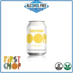 First Chop OOH  Pineapple Sour - The Alcohol Free Drinks Company