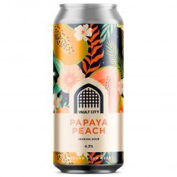 Vault City Brewing Co - Papaya Peach Session Sour - Left Field Beer