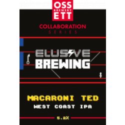 Ossett X Elusive Brewing Macaroni Ted (Cask) - Pivovar