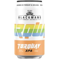 Blackman's Brewery Torquay XPA 375ml - BoozeBud