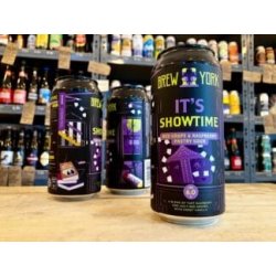 Brew York  It’s Showtime  Red Grape & Raspberry Pastry Sour - Wee Beer Shop