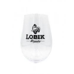 Lobik - Egg-shaped glas 500ml - Hopping Borders