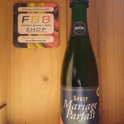 Boon Geueze Mariage Parfait 2019 - Famous Belgian Beer