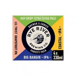 Rye River Brew Variety 4 Pack 33Cl - The Crú - The Beer Club