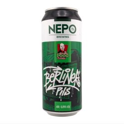 Nepomucen Berliner Pils 500ml - Funky Fluid