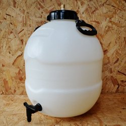 King Keg Barrel Bottom Tap with Cap for Hambleton Bard CO2 - Brewbitz Homebrew Shop