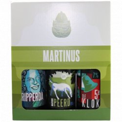 Brouwerij Martinus -                                              Martinus pakket 3 flesjes - Just in Beer