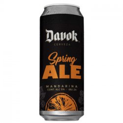 Davok Mandarina Spring Ale 473ml - Sabremos Tomar