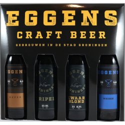 Eggens -                                              Eggens geschenkverpakking 4 fles - Just in Beer