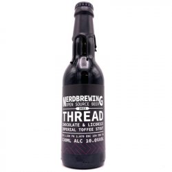 Nerdbrewing - Thread Chocolate & Licorice Imperial Toffee Stout - Hop Craft Beers