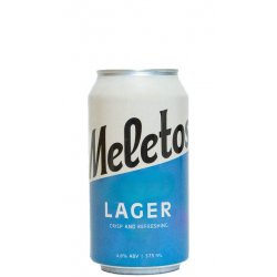 Meletos Lager 375mL - Wine Sellers Direct