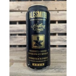AleSmith Brewing Company Barrel Aged Speedway Stout: Monsters Park Chocolate Espresso Edition