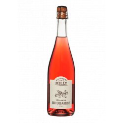 Les Vergers de Milly Rhubarbe Pétillant 75cl 0% - Cideris