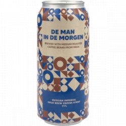 De Man In De Morgen Russian Imperial Cold Brew Coffee Stout - Drankgigant.nl