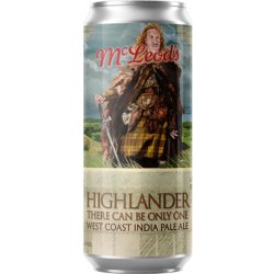 Mcleods Highlander There Can Only Be One West Coast IPA 440ml BB 010824 - The Beer Cellar