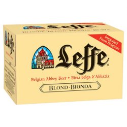 Leffe Blonde 330ml 24pk - The Beer Cellar