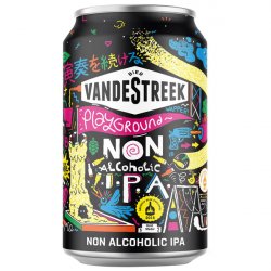 vandeStreek bier Playground Non Alcoholic IPA vandeStreek bier Playground Non Alcoholic IPA